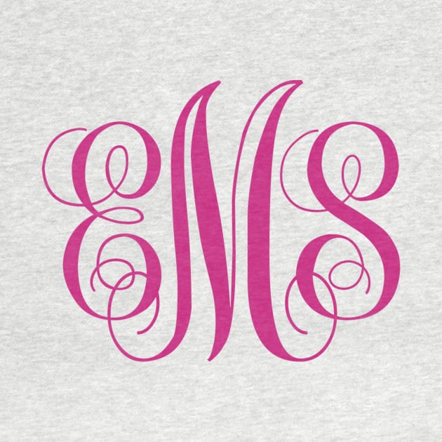 Monogram t- message me to customize by erinmizedesigns